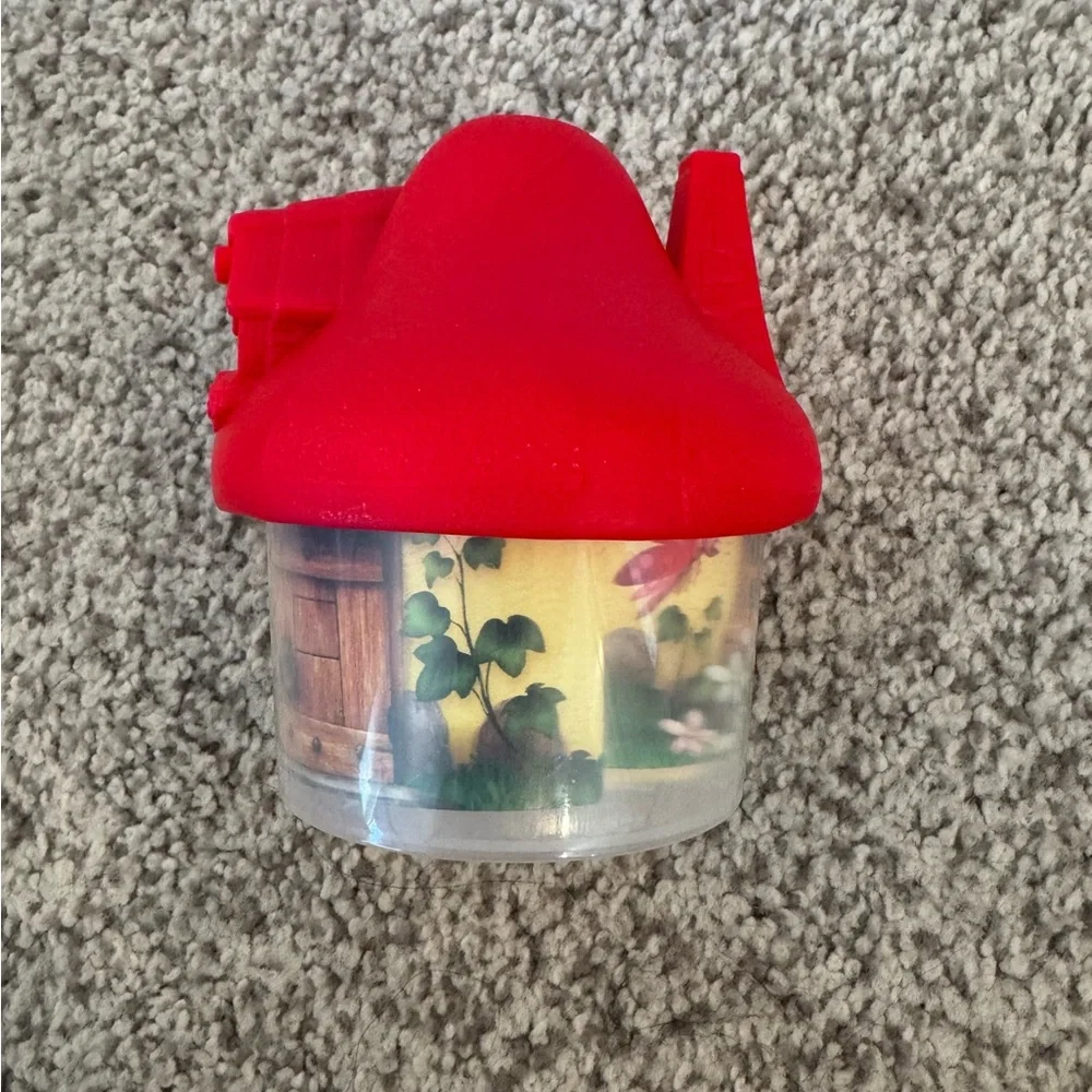 NEW  2017 McDonald’s Happy Meal Toy Smurfs The Lost Village #1 RED HOUSE